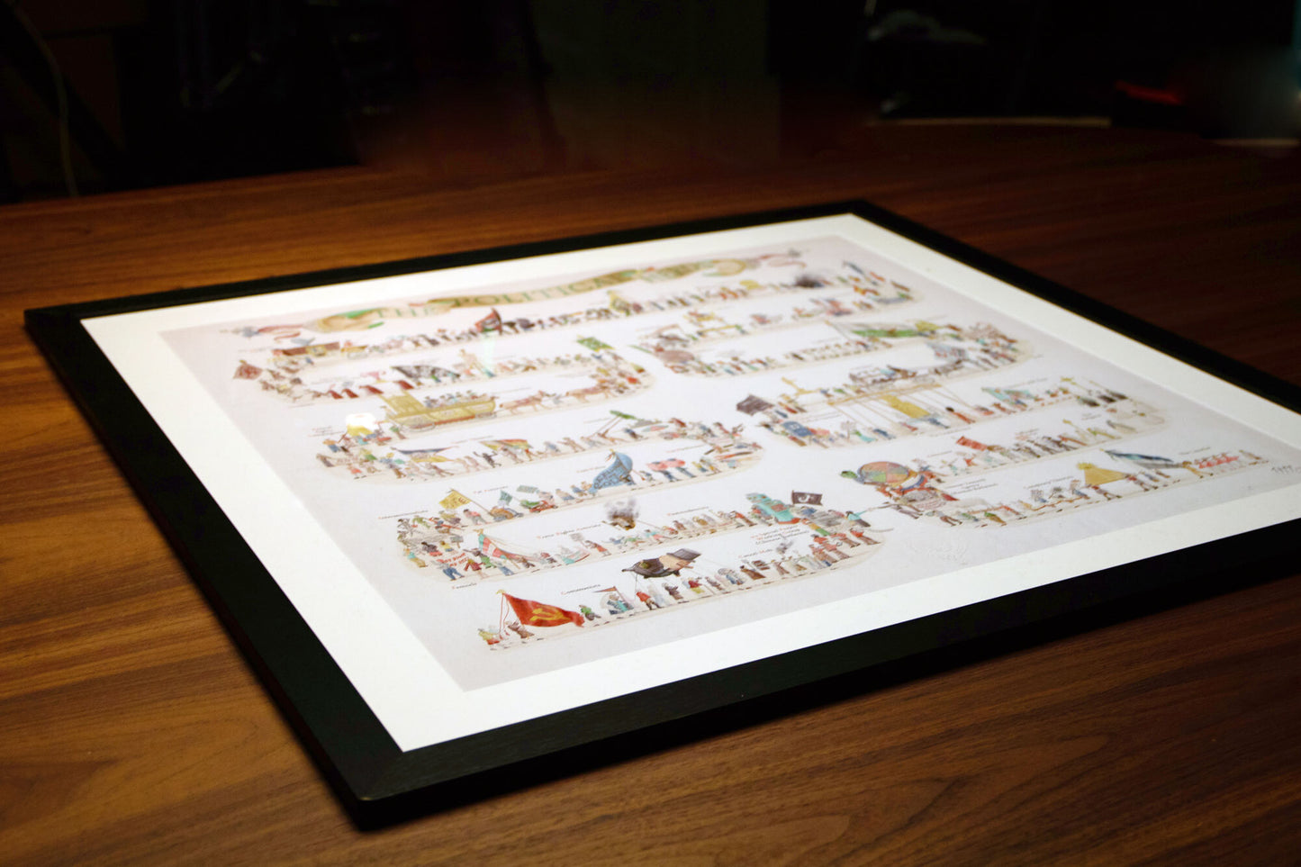 Fine Art Print of The Political Herds