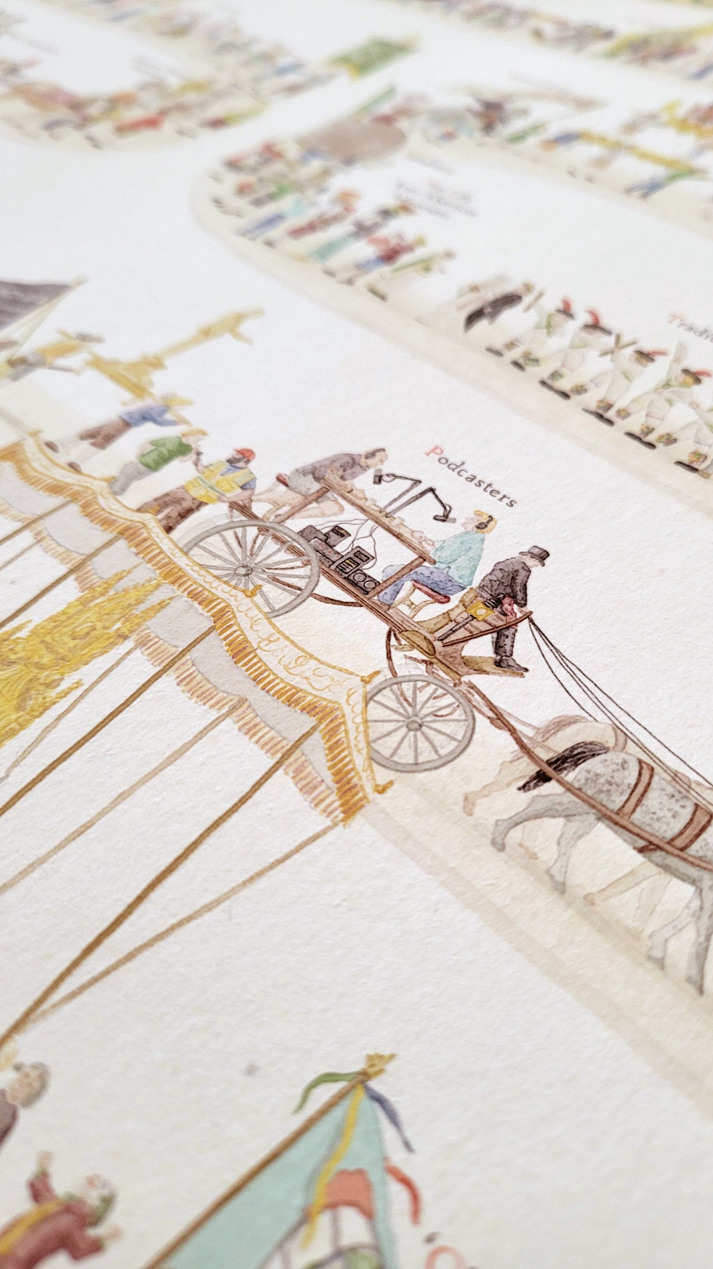 Fine Art Print of The Political Herds