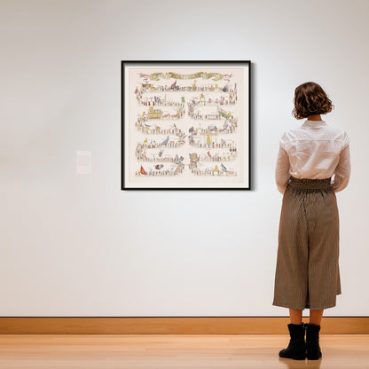 Fine Art Print of The Political Herds