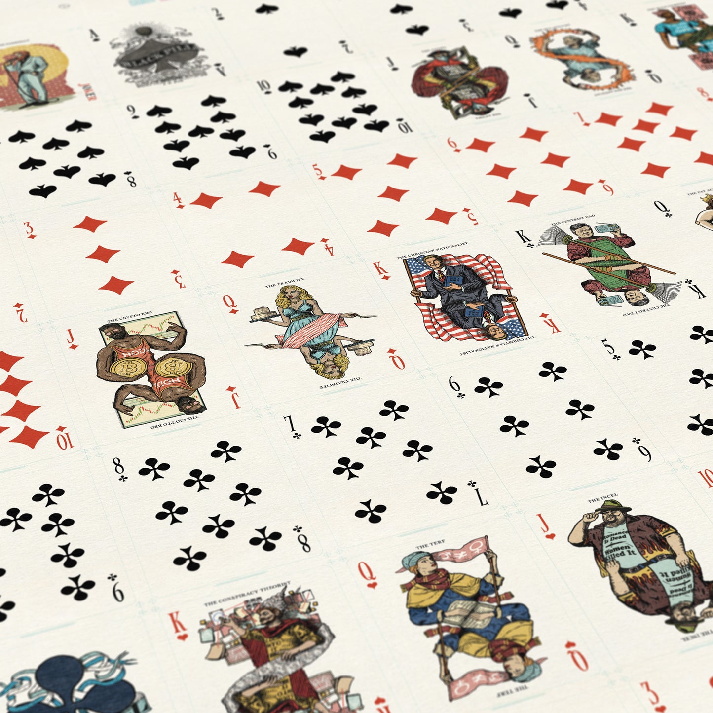 The UnHerd Deck — Sheet Print (framed)